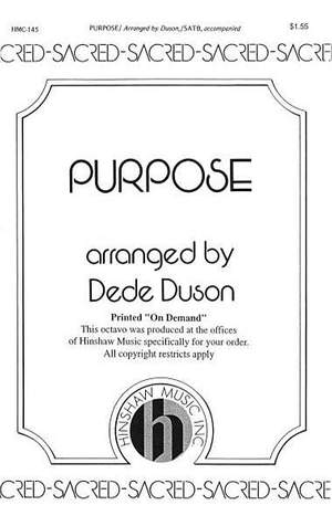 Martin Shaw: Purpose