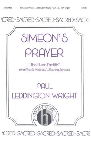 Paul Leddington Wright: Simeon's Prayer