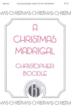 Christopher Boodle: A Christmas Madrigal