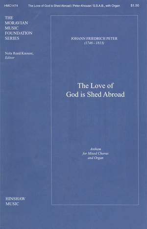 Johann Fr. Peter: The Love of God Is Shed Abroad