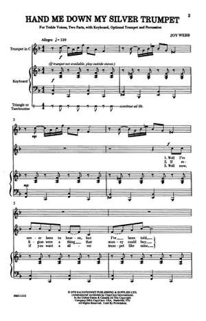 Joy Webb: Hand Me Down My Silver Trumpet