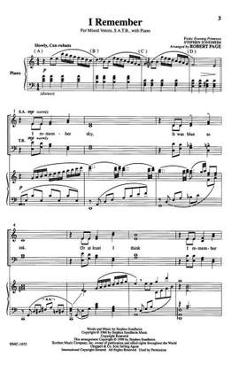 Steven Sondheim: I Remember