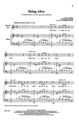 Steven Sondheim: Being Alive