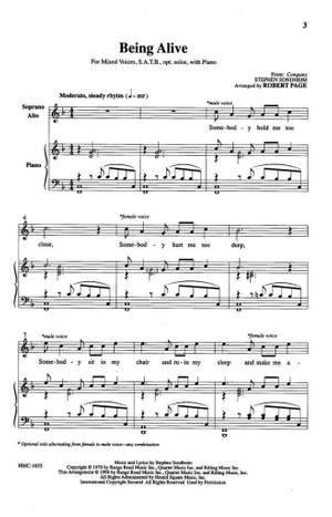 Steven Sondheim: Being Alive