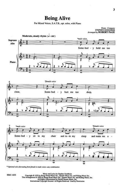 Steven Sondheim: Being Alive