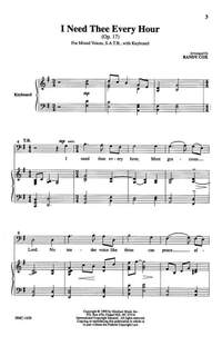 Annie S. Hawkes: I Need Thee Every Hour
