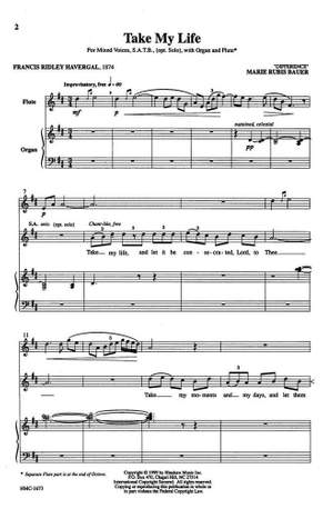 Marie Rubis Bauer: Take My Life