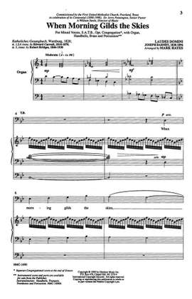 Joseph Barnby: When Morning Gilds the Skies