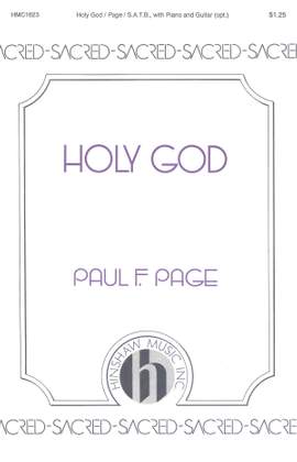 Paul F. Page: Holy God