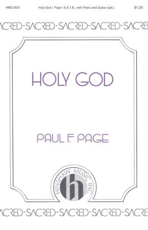 Paul F. Page: Holy God