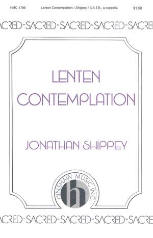Jonathan Shippey: Lenten Contemplation
