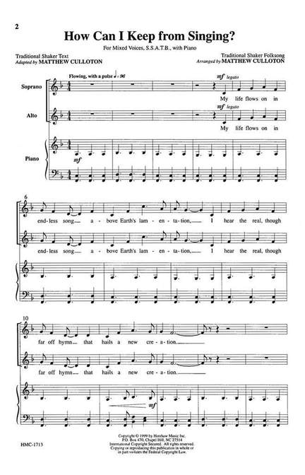 Robert Lowry: How Can I Keep from Singing?