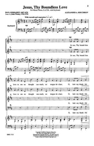 Alexander Kruchkov: Jesus, Thy Boundless Love