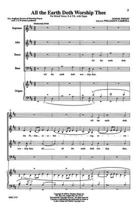 Samuel Sebastian Wesley: All The Earth Doth Worship Thee