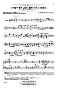 Paul Leddington Wright: Sing To The Great Jehovah's Praise