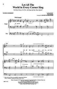 Erik Routley: Let All the World in Every Corner Sing