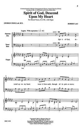 Robert Lau: Spirit of God Descend Upon My Heart