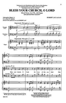 Robert Lau: Bless Your Church, O Lord