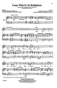 James E. Green: Come With Us To Bethlehem