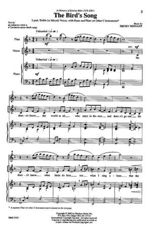 Henry Hinnant: The Bird's Song