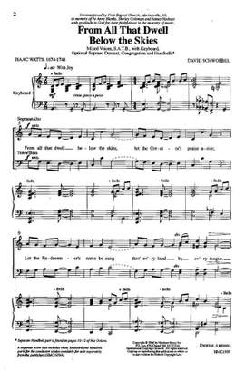 David Schwoebel: From All That Dwell Below The Skies