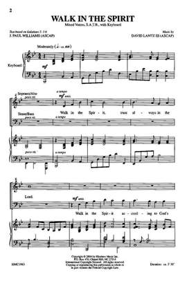 David Lantz III: Walk in the Spirit