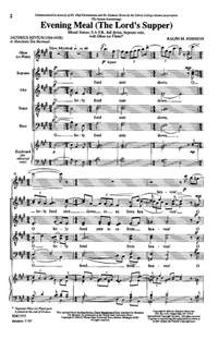 Ralph Johnson: Evening Meal (The Lord's Supper)