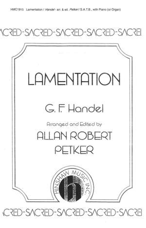 Georg Friedrich Händel: Lamentation