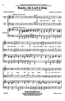 Robert Lau: Rejoice, the Lord Is King