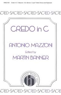 Antonio Mazzoni: Credo In C