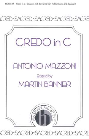 Antonio Mazzoni: Credo In C