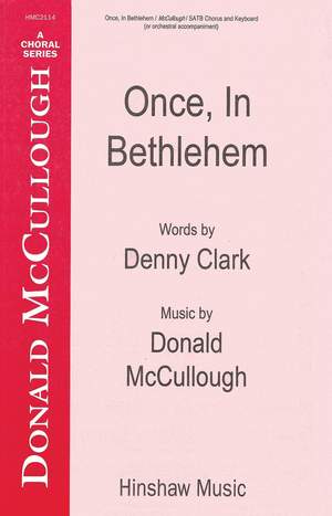 Donald McCullough: Once in Bethlehem