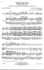 Georg Friedrich Händel: Sing Unto God Product Image