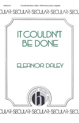 Eleanor Daley: It Couldn't Be Done