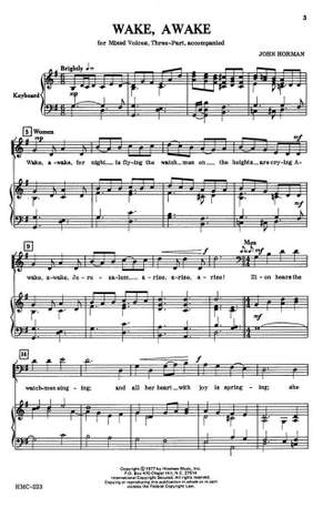 John Horman: Wake, Awake