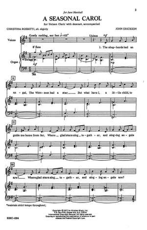 John Erickson: A Seasonal Carol