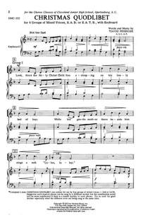 David Peninger: Christmas Quodlibet
