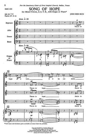 John Ness Beck: Song of Hope