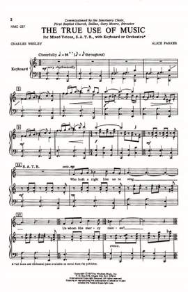 Alice Parker: The True Use Of Music