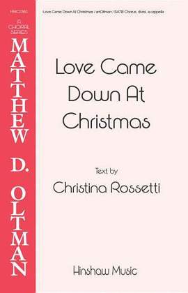 Love Came Down at Christmas