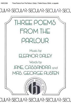 Eleanor Daley: Three Poems from the Parlour