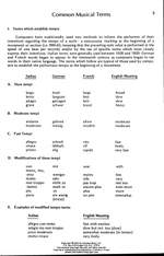 Common Musical Terms Product Image
