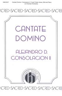 Alejandro Consolacion: Cantate Domino