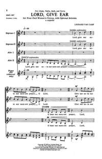 Leonard Van Camp: Lord, Give Ear