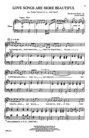 Jack Kunz: Love Songs Are More Beautiful