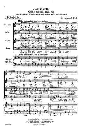 R. Nathaniel Dett: Ave Maria