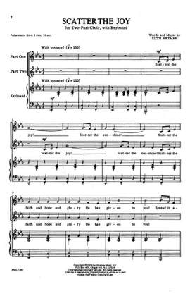 Ruth Artman: Scatter The Joy