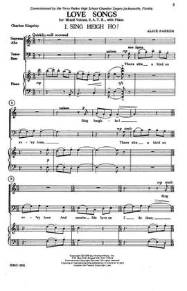 Alice Parker: Love Songs