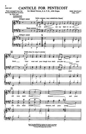 Erik Routley: Two For Pentecost