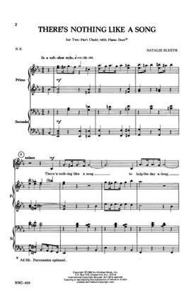 Natalie Sleeth: There's Nothing Like A Song